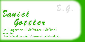 daniel gottler business card